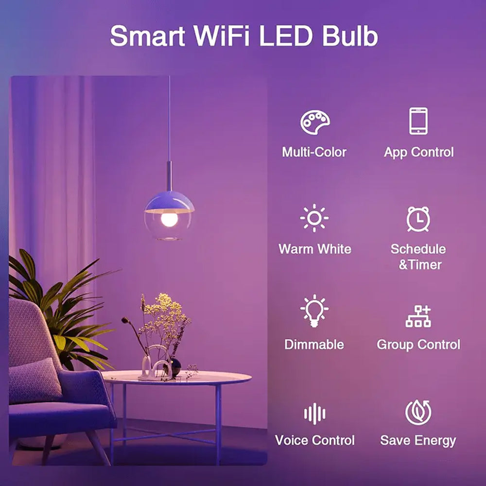 Smart 9W Bluetooth RGB Multicolor Bulb