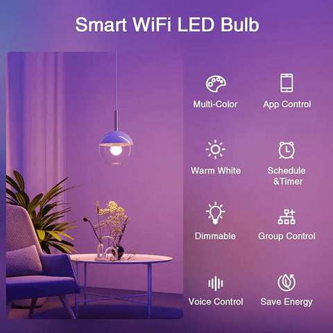 Smart 9W Bluetooth RGB Multicolor Bulb