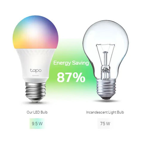 Tapo L535 Smart WiFi Light Bulb, Multicolor