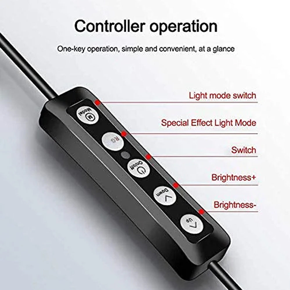 MJ26 10Inch 26cm RGB Ring Light RGB Flash Ring Light for Camera Smartphone YouTube Video Shooting and Makeup Light - Best Light for TikTok and Youtubers